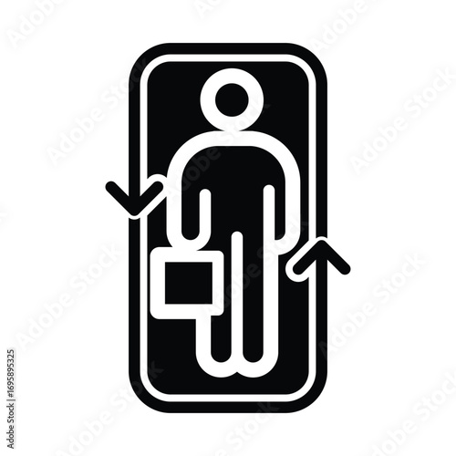 consistency solid icon vector design good for web or mobile app