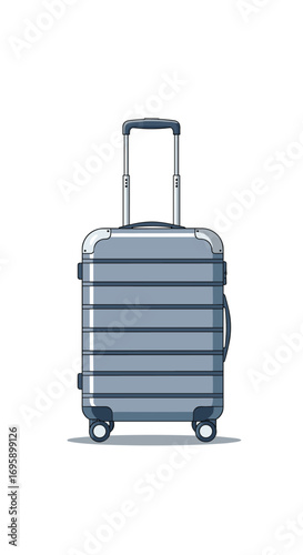 Durable lightweight aluminum hardside spinner luggage perfect for international travel