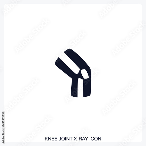 Knee Joint X-ray Icon
