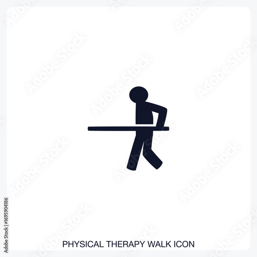 Physical Therapy Walk Icon