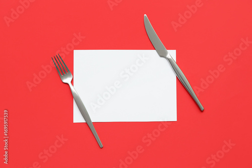 Blank card, stainless steel...