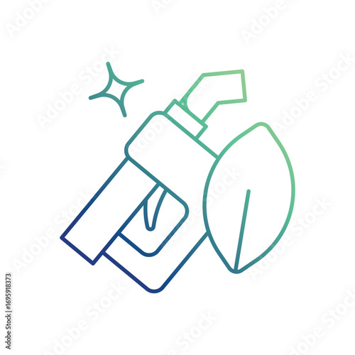 Leaf + fuel symbol