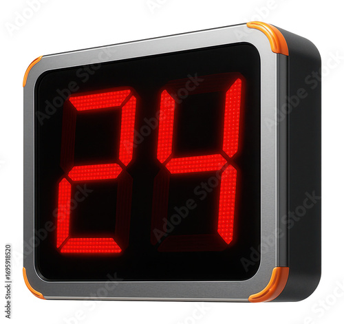 Wallpaper Mural Digital shot clock with bright red LED display for basketball courts Torontodigital.ca