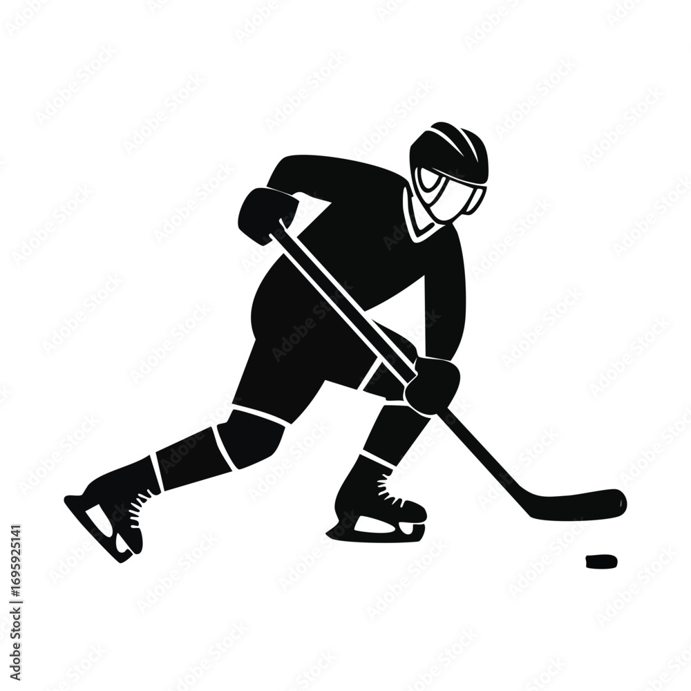 Fototapeta premium Ice Skating Player