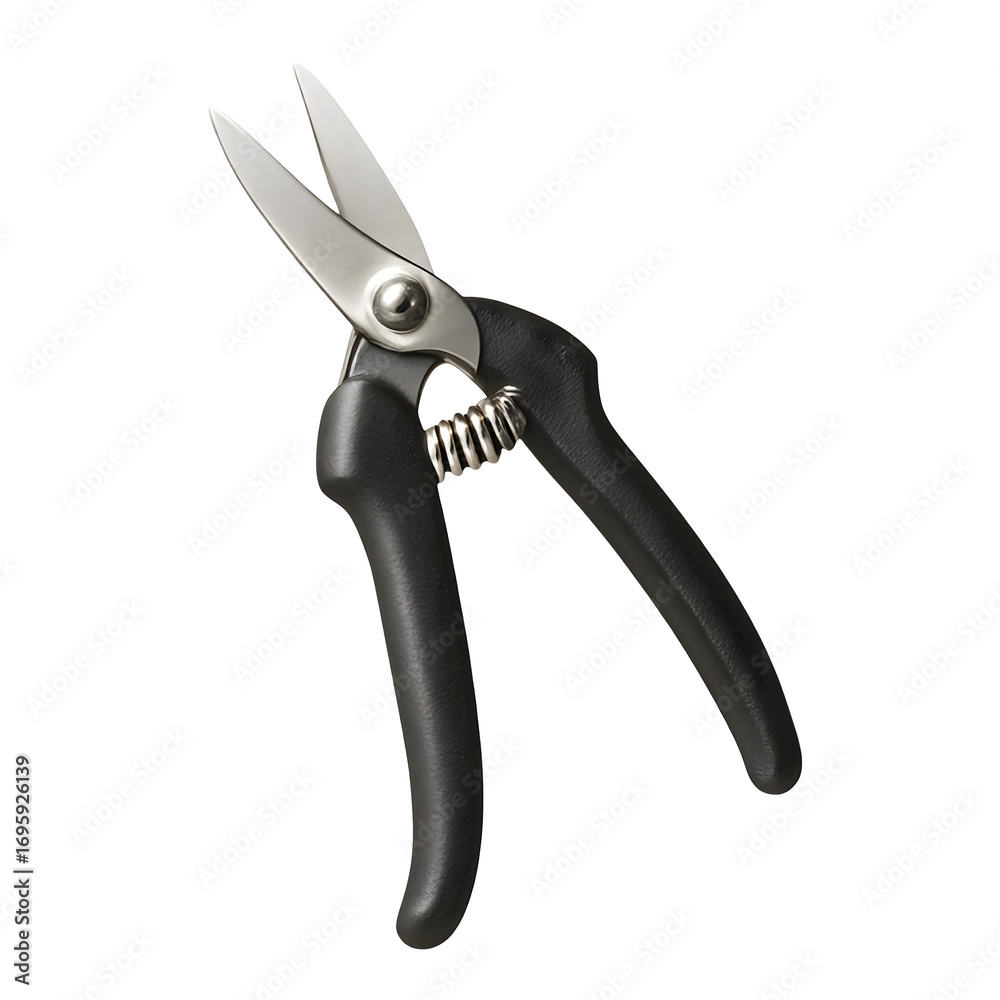 Metal Shears Isolated on White Background Metal Shears Isolated on White Background