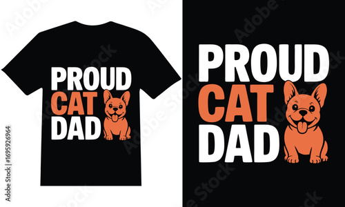Proud French Bulldog Dad proud dog owner pet lover