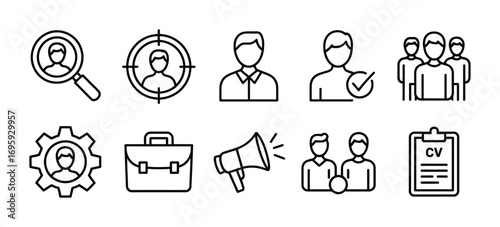 Job search recruitment hiring team management career opportunity employment cv resume process human resources