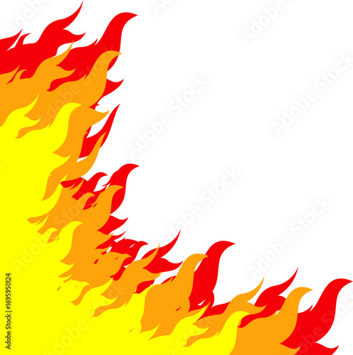 Burning Corner Fire