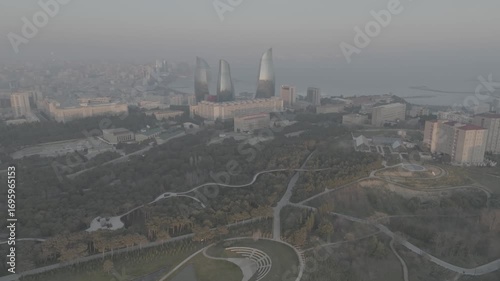 The majestic beauty of Azerbaijan from the sky Baku drone
