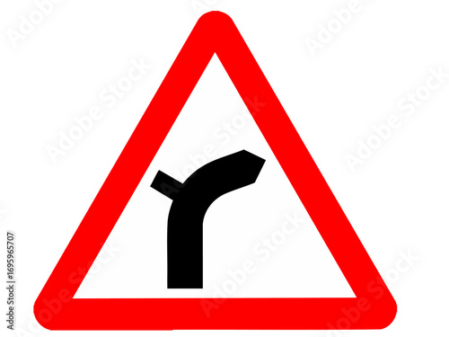 turn right curve sign road signal