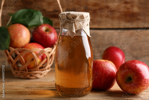 Fresh apple cider vinegar b...