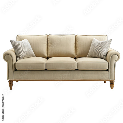 sofa isolated on white
