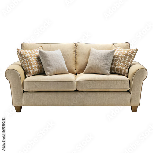 sofa isolated on white