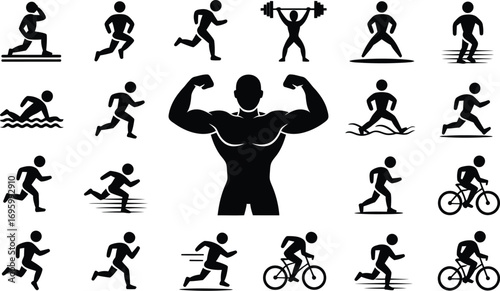 Exercise and sport set