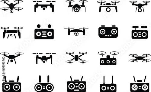 Drones and controllers