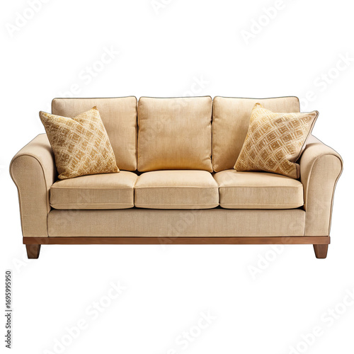 sofa isolated on white
