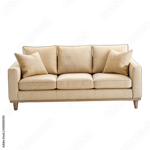 sofa isolated on white