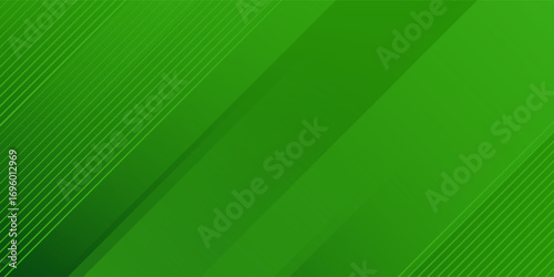 Abstract green sporty background template vector with shiny lines and lights. Green background with strong pattern design.Eps10 vector