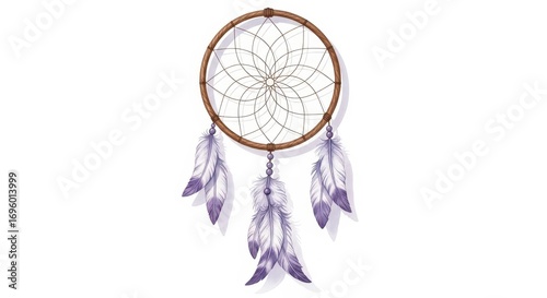 Dreamcatcher: The dreamcatcher, a symbol of protection and spiritual well-being. With its intricate web design and graceful feathers, it invites a sense of tranquility and serenity. 