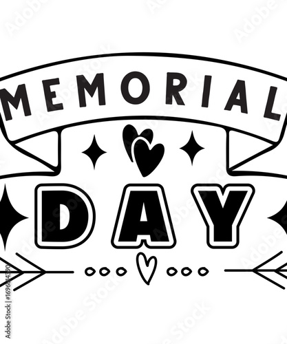 MEMORIAL DAY svg