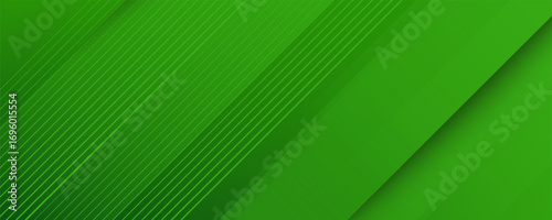 Abstract green sporty background template vector with shiny lines and lights. Green background with strong pattern design.Eps10 vector