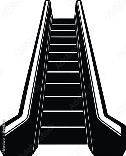 Escalator Silhouette