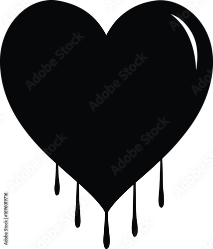 Bleeding Heart Silhouette