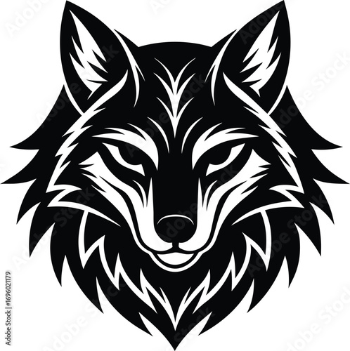 Wolf Head Silhouette