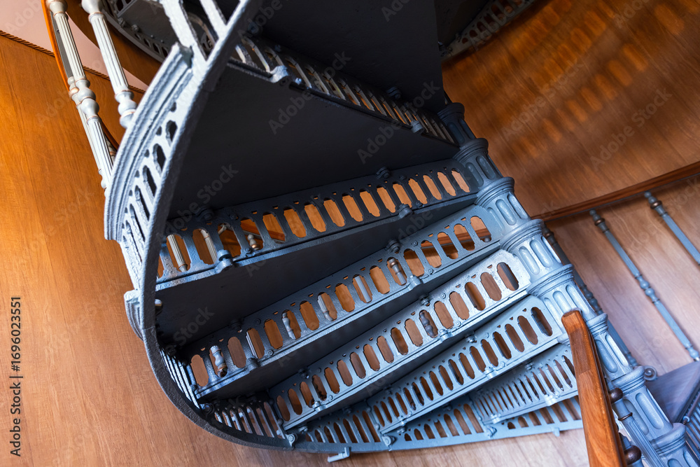 custom made wallpaper toronto digitalA finely crafted spiral staircase made of metal featuring detailed designs
