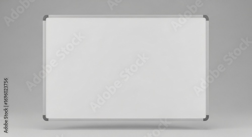 Blank whiteboard ready for your creative ideas and planning