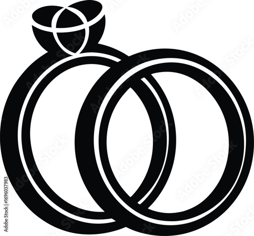 Wedding vector on transparent background