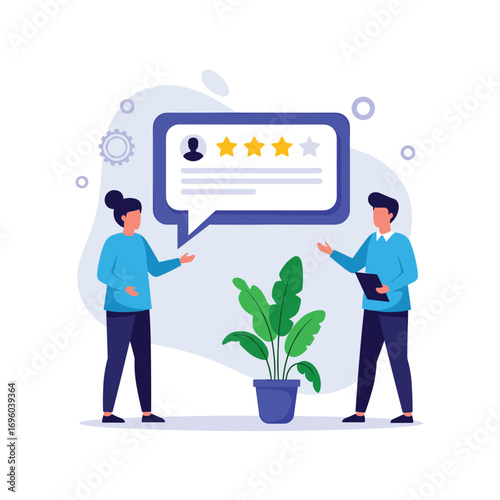 Customer feedback and online reviews for product or service evaluation and improvement
