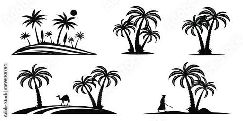 desert-palm-tree-icons-set---8-minimalist-icons---