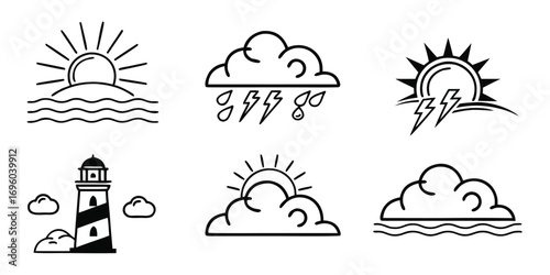 cloud-horizon-spectrum---icons-set---6-minimalist-