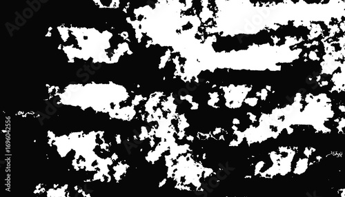 Wallpaper Mural Glitch distorted grunge layer . Noise destroyed texture . Trendy defect error shapes . Overlay grunge texture . Distressed effect . Abstract shapes with dissolve Torontodigital.ca