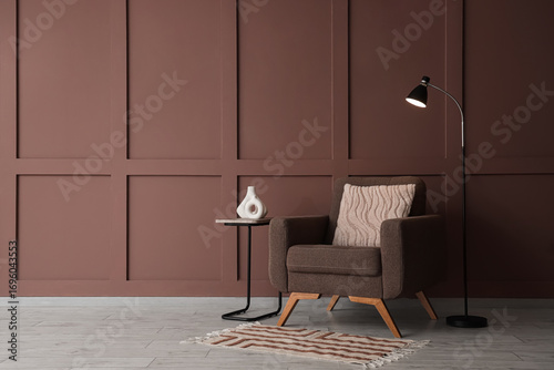 Interior of stylish living ...