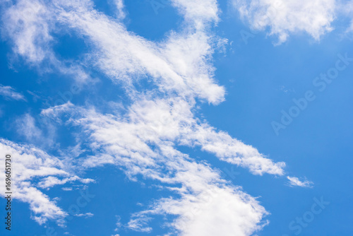 秋の空　穏やかな青空と雲38