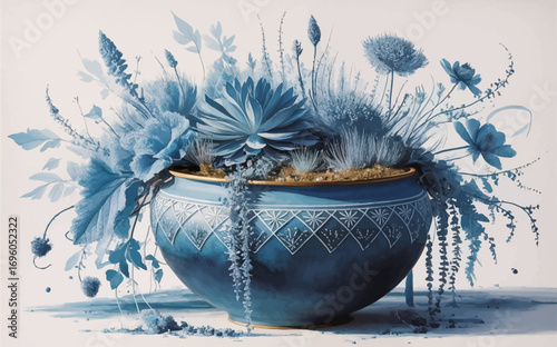 Flower Blue