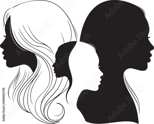 Women's Profile Silhouette