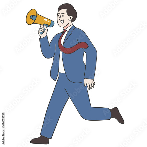 Digital marketing illustration