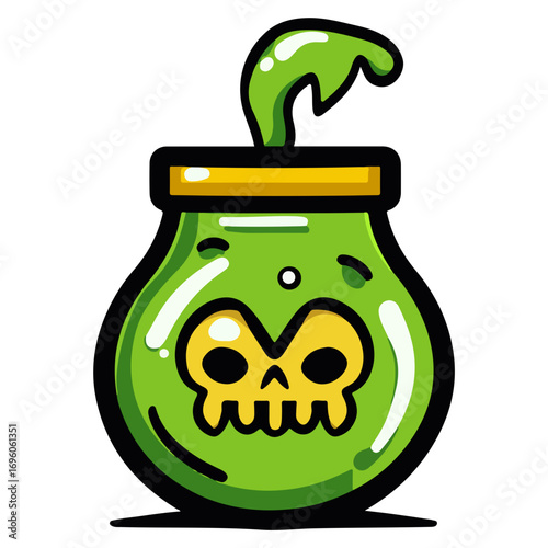 poison bottle, halloween, festival, vector, transparent background, bottle, isolated, container, object, chemical, traditional, ornament, decoration, ancient, icon, culture, pottery