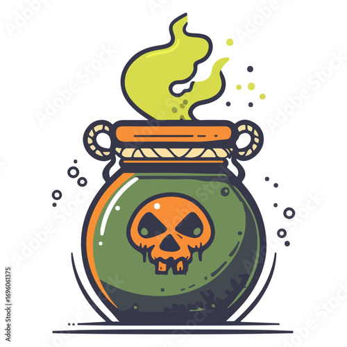 poison bottle, halloween, festival, vector, transparent background, bottle, isolated, container, object, chemical, traditional, ornament, decoration, ancient, icon, culture, pottery