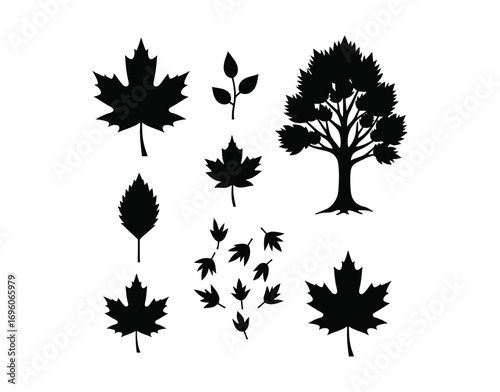 Autumn Nature Silhouette Pack