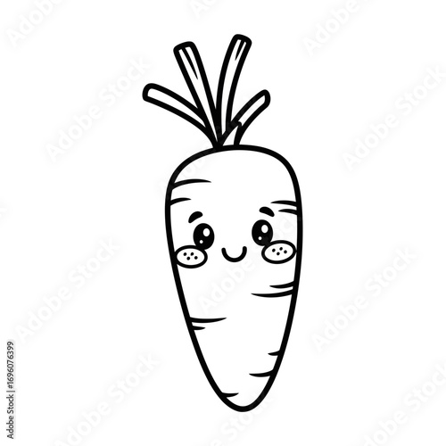 funny cartoon vegetables
