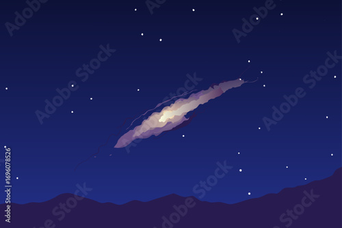 Milky Way View Background