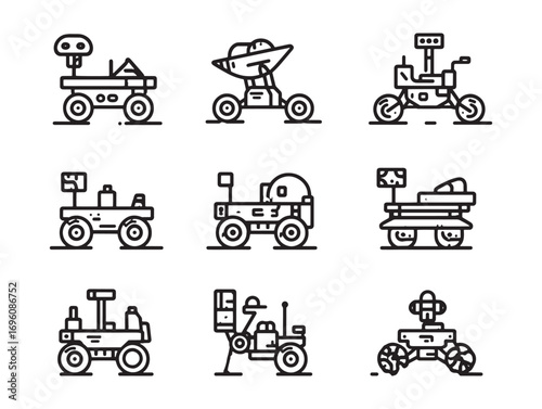 Mars rover innovative space robotic transport