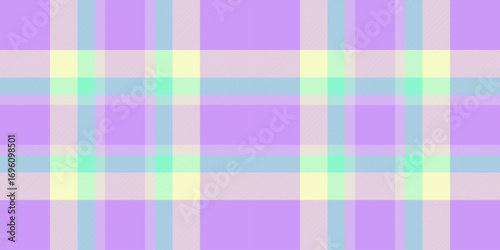 Checking background vector check, scratched plaid seamless tartan. Size fabric pattern texture textile in light and violet colors.