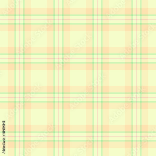 Soft pastel plaid pattern. Ideal for backgrounds, textiles, or web design. Creates a calming and classic vibe with gentle, intersecting lines.