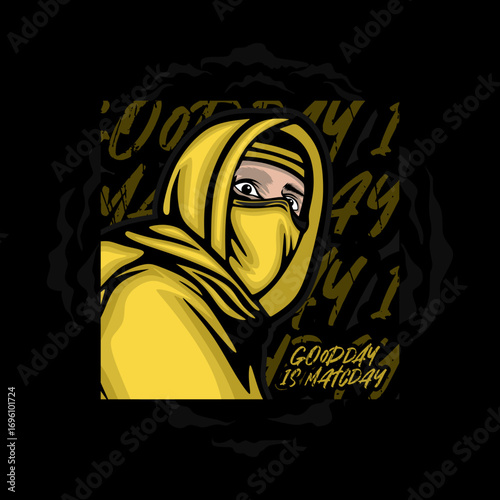 good day is match day ultras hooligan hooltras sticker vector design