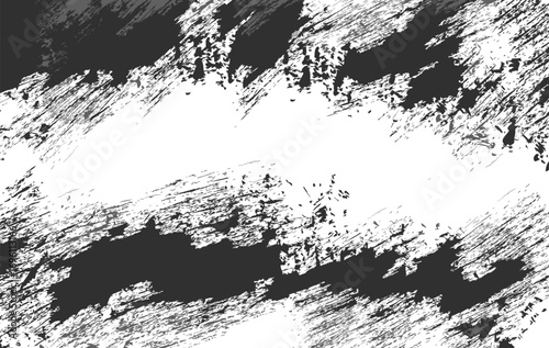 Abstract grunge texture background featuring distressed brush strokes and rough ink effects. Ideal for poster background, and other creative projects requiring an edgy, vintage, or artistic touch.